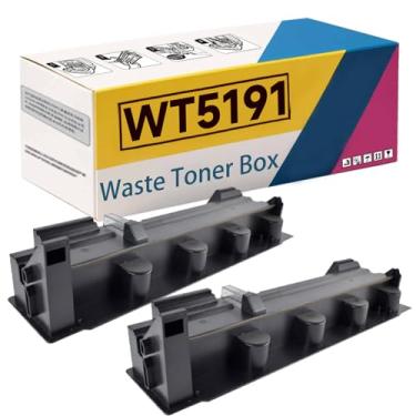 Imagem de Caixa De Recipiente De Toner Descartável WT-5191 WT5191 1902R60UN2 Compatível Com Impressoras Para Kyocera TASKalfa 406ci 408ci 508ci, Alto Rendimento 44.000 Páginas 2Packs