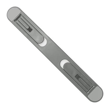 Imagem de Suporte de laptop para mesa – Suporte ajustável para laptop com 2 alturas | Suporte dobrável para mesa de computador | Suporte invisível para mesa, casa, material escolar