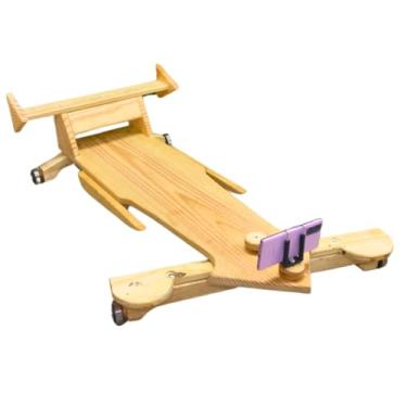 Imagem de Lojas Luze, Carrinho De Rolimã Madeira 4 Rodas Madeira Adulto Infantil