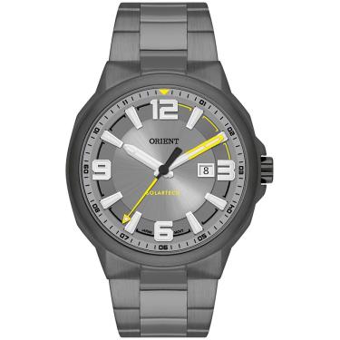 Imagem de Relógio ORIENT masculino SolarTech preto cinza MYSS1036 G2GX
