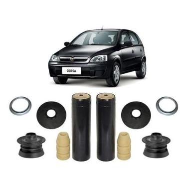 Imagem de 2 Coxim Batente Coifa Amortecedor Traseiro Corsa 2002 A 2013 - Qualyki