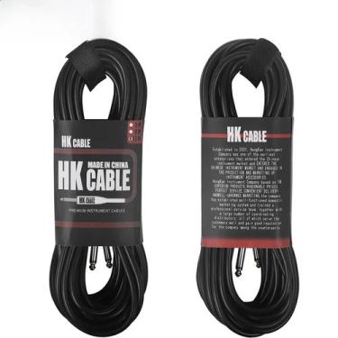 Imagem de Cabo De Conexão Blindado Para Guitarra Elétrica 3M 5M 10M Sem Ruído Co