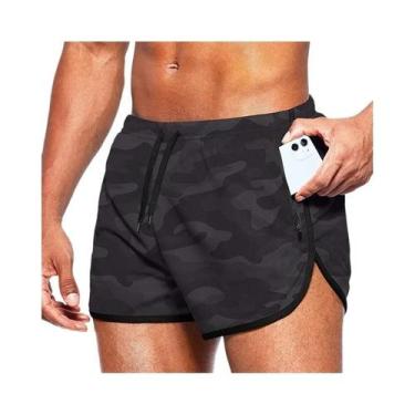 Imagem de Calções Esportivos Masculinos para Verão - Praia, Treino, Basquete, Gi