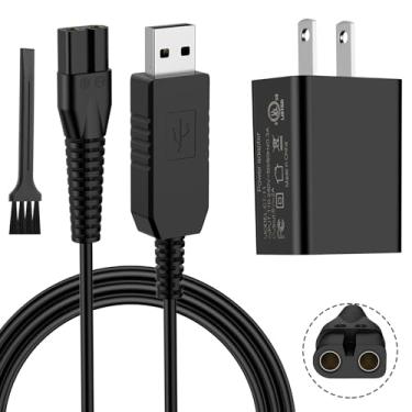 Imagem de Carregador de 3,5 V para aparador de cabelo sem fio Wahl 9649 9649P Color Pro, cabo de carregamento Wahl Clipper de substituição de 1,5 m