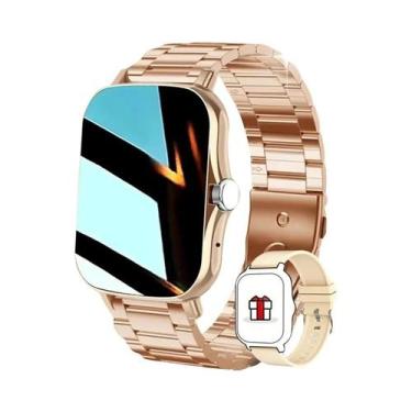 Imagem de Relógio Inteligente Com Chamada Bluetooth Monitor De Saúde Lembrete 24