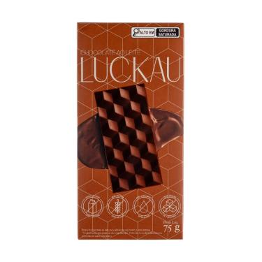 Imagem de Barra Choco ao Leite Luckau 75g