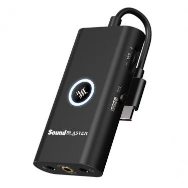 Imagem de Placa De Som - Sound Blaster G3 - Portatil Usb-c Para Ps4, Switch, Pc E Mac -70sb183000000