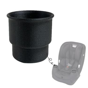 Imagem de 1 suporte de copo universal para assento de carro compatível com garrafas de água infantis Maxi COSI Pria e Hydro Flask - Acessório de copo único preto durável para carrinhos de bebê multifuncionais