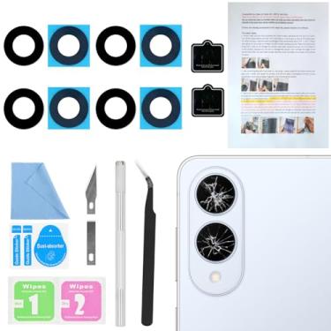 Imagem de 2 peças de reposição para lente traseira da câmera traseira do Galaxy S25 Edge, vidro de lente traseira ASDAWN para Samsung Galaxy S25 Edge 17.0 cm todas as operadoras com filme de lente grátis +