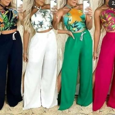 Imagem de Calças pantalona - Lu by modas 