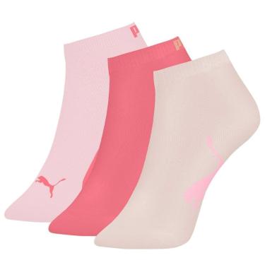 Imagem de Kit 3 Pares De Meias Puma Sapatilha Feminina
