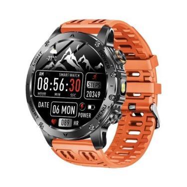 Imagem de Relógio Inteligente Masculino Com GPS AMOLED De 1000mAh, À Prova d'Águ