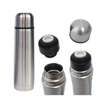 Imagem de Garrafa Térmica Inox 500 Ml Café Água Chá Quente E Gelado