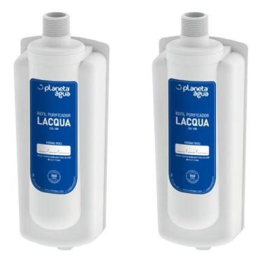 Imagem de Kit 2 Pc Refil Lacqua Purificador Latina Pa Purimix Puri Ice Branco - 