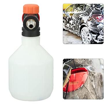 Imagem de Pulverizador de espuma de carro, canhão de espuma de alta pressão de 500 ml com conector rápido de 1/4 polegada, ferramenta de limpeza de carro multiuso para carros, caminhões, motocicletas, barcos
