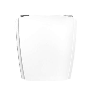 Imagem de Assento Sanitário Tampa De Vaso Branco Resina Poliester Nuage Para Bacia Incepa