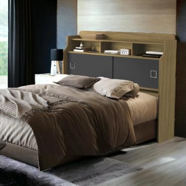 Imagem de Cabeceira Casal Jéssica Freijó E Grafite Cambel