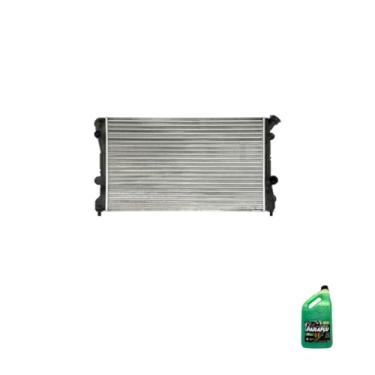 Imagem de Kit Radiador GM S10 2.2/2.4 95/12 com Ar + Aditivo Radiador Paraflu Verde 5L