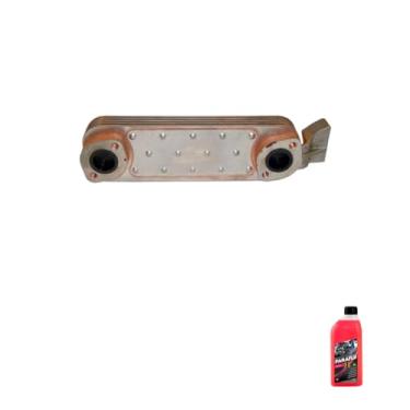 Imagem de Kit Radiador Óleo OM366 3661800865 + Aditivo Radiador Paraflu 01L Rosa