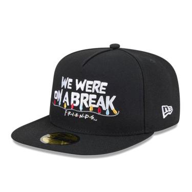 Imagem de BONE NEW ERA 59FIFTY A-FRAME FRIENDS PRETO-Masculino