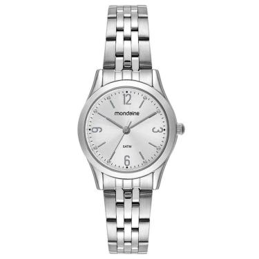 Imagem de Kit Relógio Mondaine Prata Com Colar E Brincos 32720l0mkne2k1