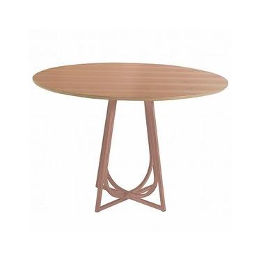 Imagem de Mesa de Jantar Redonda Herval Meriti  Jequitiba/Chocolate