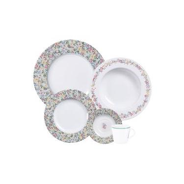 Imagem de Aparelho de Jantar Tramontina Dalina Porcelana Decorada 20 Peças