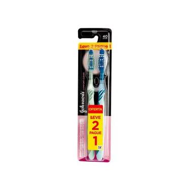 Imagem de Escova de Dentes J&J Reach Comfort Clean Média 40 Leve 2 Pague 1