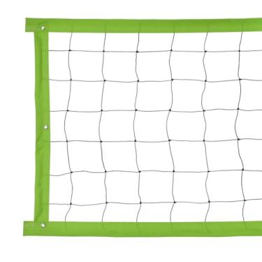 Imagem de Rede de vôlei colorida 9 metros Evo Sports 4 faixas verde(Preta)