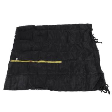 Imagem de RiToEasysports Rede de Segurança de Rede de Trampolim Redonda para Gabinete de Substituição de Trampolins de 16 Pés, Material PP Malha à Prova de Intempéries Com Zíper Duplo, Ajuste Universal para
