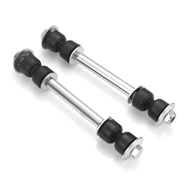 Imagem de K700432 Elo de barra oscilante compatível com Cadillac Escalade/ESV/EXT 2007-2016 Chevy Avalanch/Silverado/Suburban/Tahoe, GMC Sierra/Yukon/Yukon XL Links de extremidade estabilizador frontal