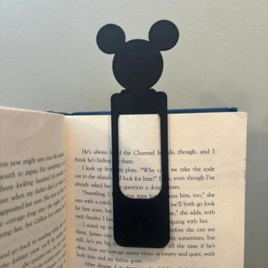 Imagem de Marcador Pagina Livro Caderno MICKEY DISNEY BOOKMARK Criativo Leitura 