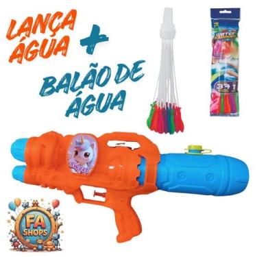 Imagem de Brinquedo Para Piscina Lança Agua De Unicórnio Arminha Pistola para Pr