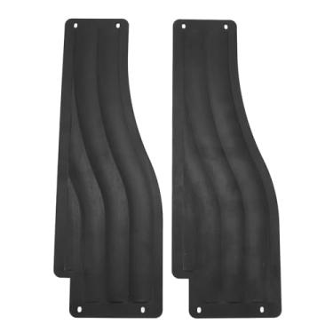Imagem de CUOFYUNL 2 PCS Protetor de roupas para cadeiras de rodas Estrutura robusta à prova de choque fosco Placa de proteção para roupas de cadeiras de rodas para idosos