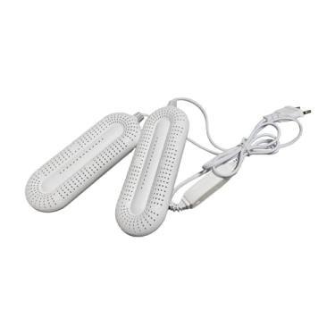 Imagem de RNXRZANK Secador de Calçados Elétrico com Temporizador, Leve, Compacto E Portátil, Ideal para Aquecer Meias, Sapatos E Luvas – Perfeito para Uso Doméstico.
