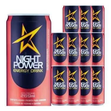 Imagem de Energetico night power energy drink 269ml pack c/12unid - Minalba