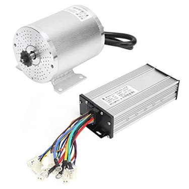 Imagem de KIMISS Kit de Conversão de Motor Sem Escova 48V 2000W Com Controlador e Acelerador para Scooter Elétrico, Bicicleta e Mini Veículo, Desempenho de Alta Velocidade de 4500 RPM