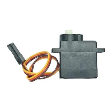 Imagem de Yunhgft Servo de Direção RC com Engrenagem, Peça de Reposição de Alto Desempenho, Acessório Profissional, Compacto E Robusto para Carros RC Na Escala 1:18, Comprimento Do Cabo