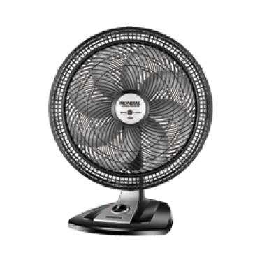 Imagem de Ventilador de Mesa Mondial 40cm com 3 Velocidades. Função Repelente e 85W VT-RP-02 Preto 220V