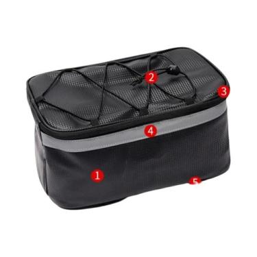 Imagem de Bolsa De Armazenamento Para Bicicleta À Prova d'Água De 15L Com Faixas