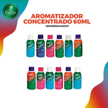 Imagem de AROMATIZADOR CONCENTRADO - 60ml FAZ 2L (RAMAS), JASMIM
