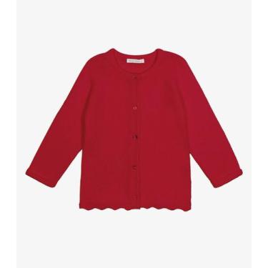 Imagem de Cardigan Infantil Tricot Trick Nick Vermelho, 8, Vermelho