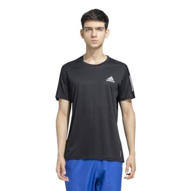 Imagem de Camiseta Adidas Own The Run Masculina - Preto G-Masculino
