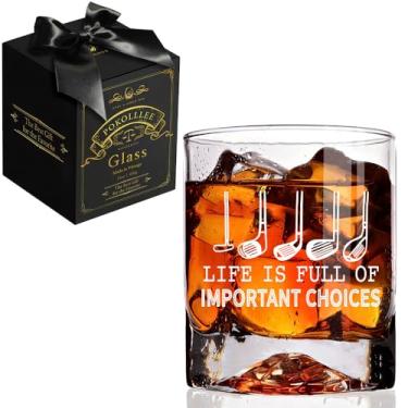 Imagem de Pokolllee Life Full Of Important Choices Presentes de golfe engraçados para homens golfista avô tio chefe pai marido namorado irmão, acessórios de golfe presentes para aniversário, dia dos pais