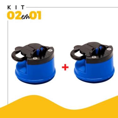 Imagem de kit 2 un Afiador Amolador De Facas 3 Fases Profissional - Clink