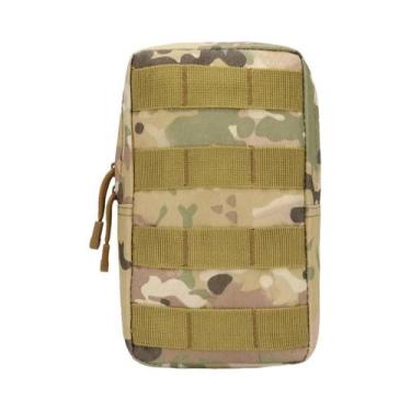 Imagem de Bolsa De Cintura Masculina EDC Molle Para Atividades Ao Ar Livre, Esto