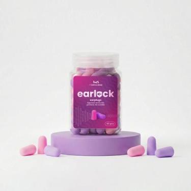 Imagem de Protetor Auricular Earloc I Wanna Sleep 30db 60 Peças - Earlock