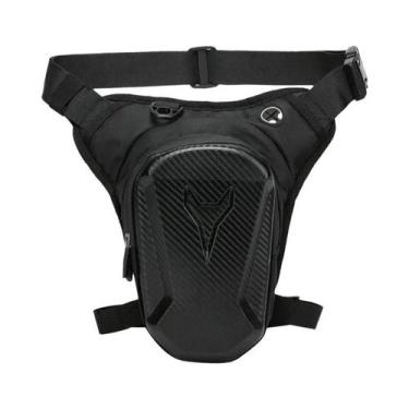 Imagem de Bolsa De Cintura Impermeável Para Motocicleta, Bolsa De Perna Rígida E