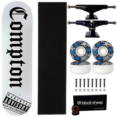 Imagem de Skate Milk Maple 8.5 Montado Vertical Street Next 53 Abec 15-Masculino