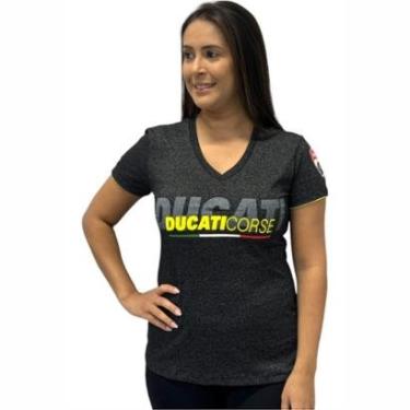 Imagem de CAMISETA BABY LOOK FEMININA DUCATI MISSION PANIGALE MOTOGP-Masculino